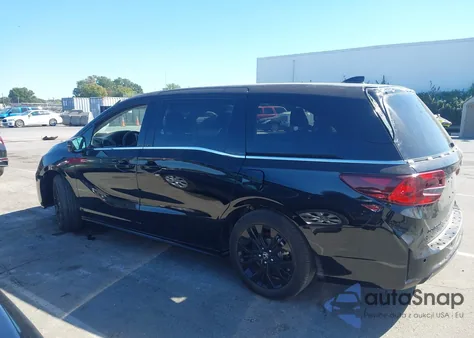 2025 Honda Odyssey Elite from USA, damaged, VIN 5FNRL6H97SB022697